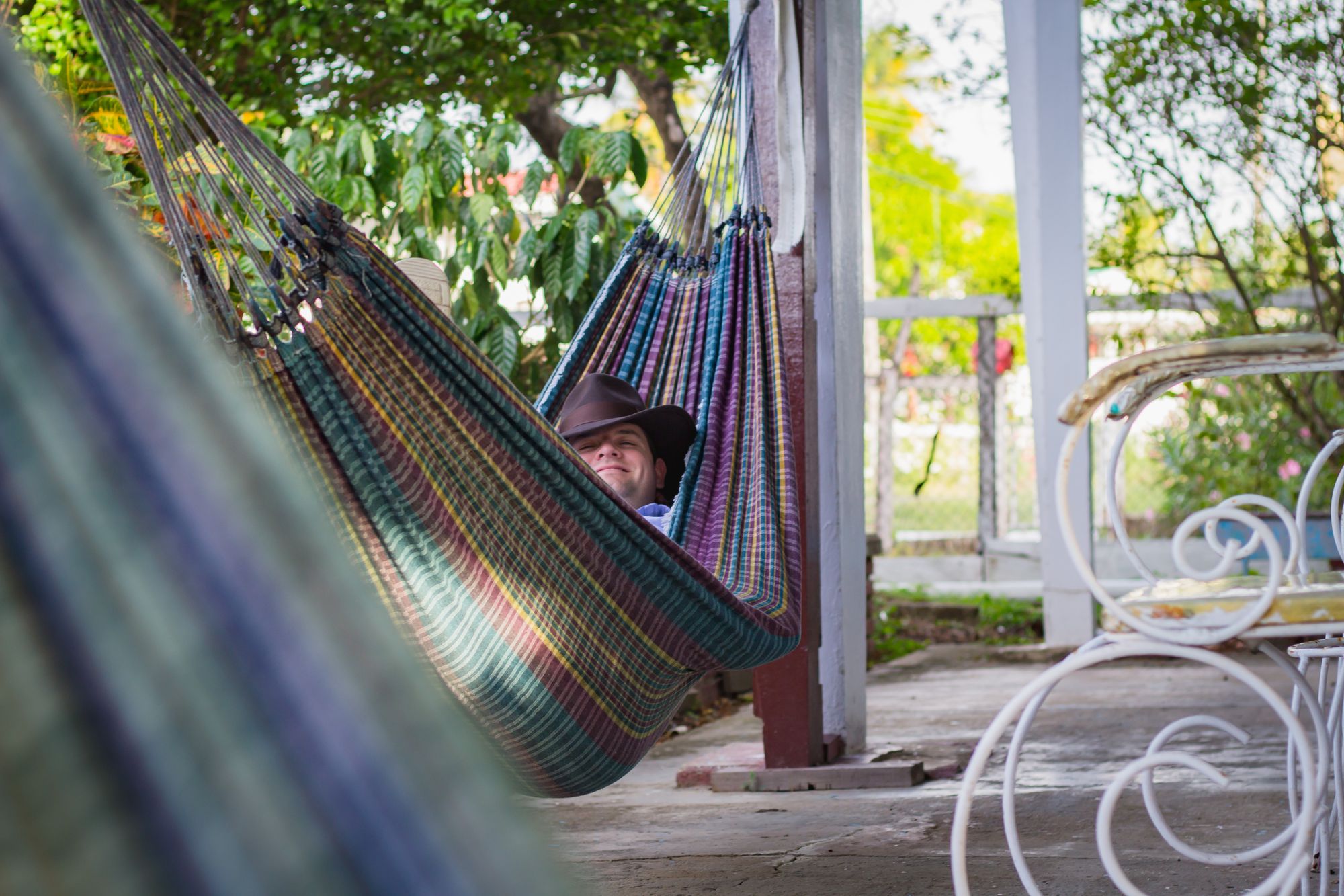 dekorasi hammock dalam kamar