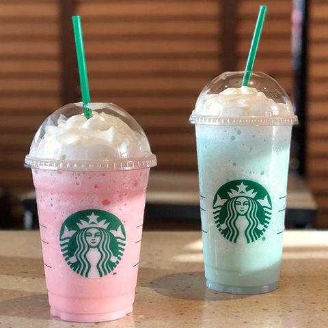 cotton candy frappuccino