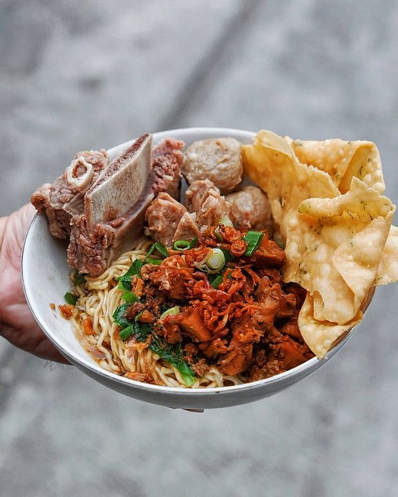 mie ayam terbaik di Depok - Bakso Tengkleng Mas Bambang