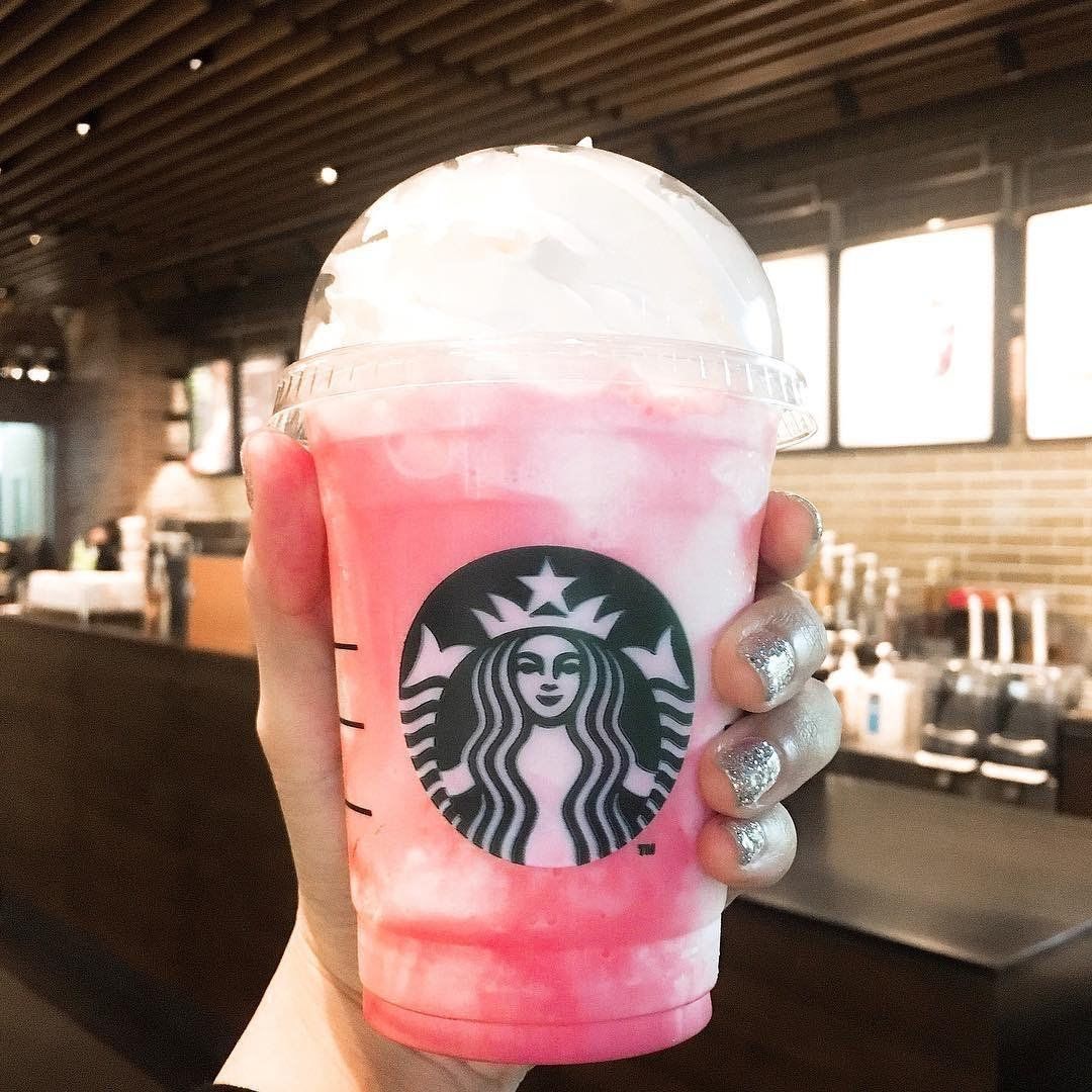 menu minuman starbucks raspberry frappucino