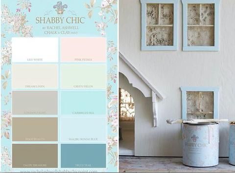 palet warna shabby chic