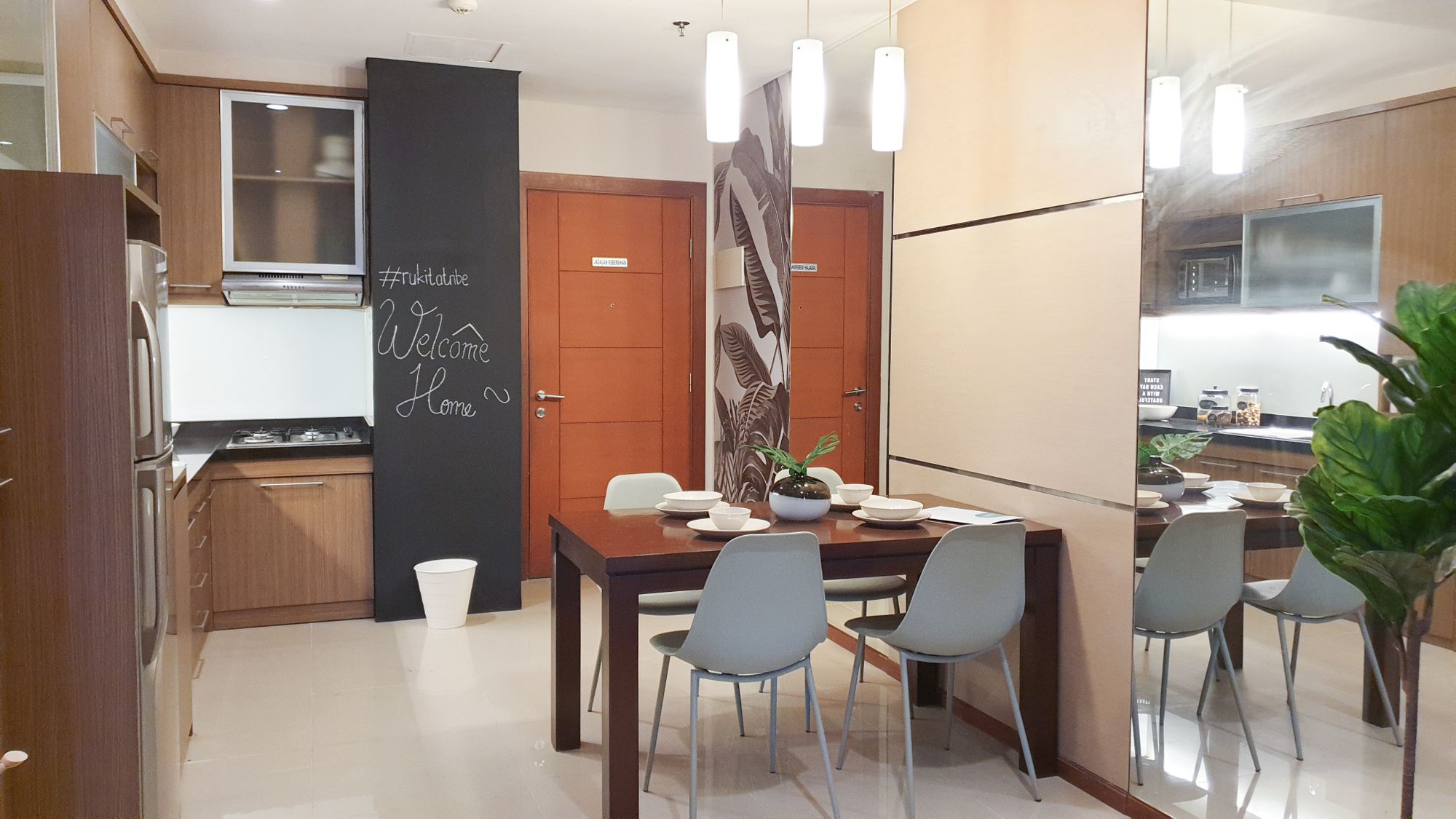 keuntungan tinggal di thamrin residence - interior lengkap