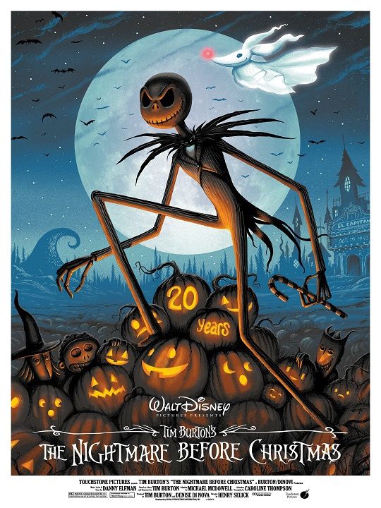 film natal legendaris - a nightmare before christmas