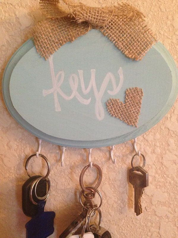 diy key holder