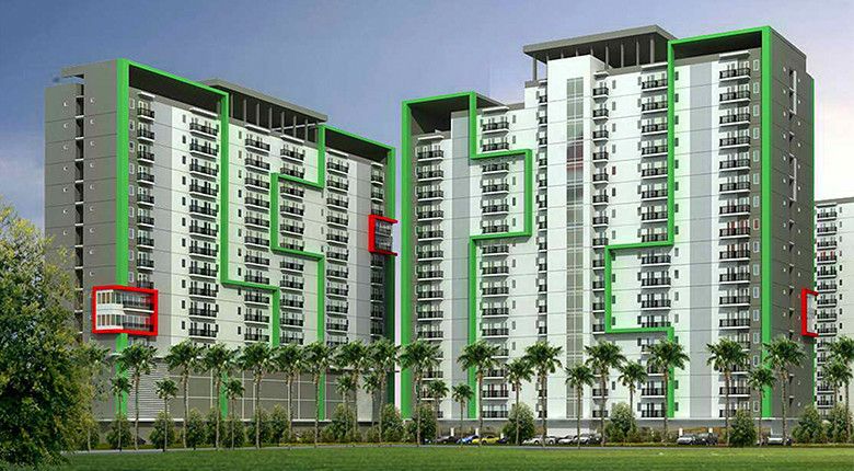 apartemen dekat stasiun - Green Lake View