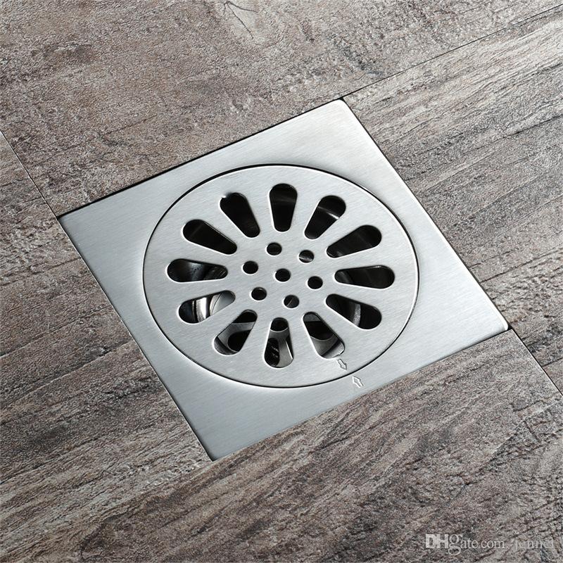 kesalahan dalam desain kamar mandi - letak floor drain