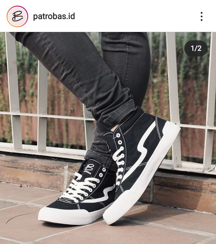 Sepatu lokal patrobas