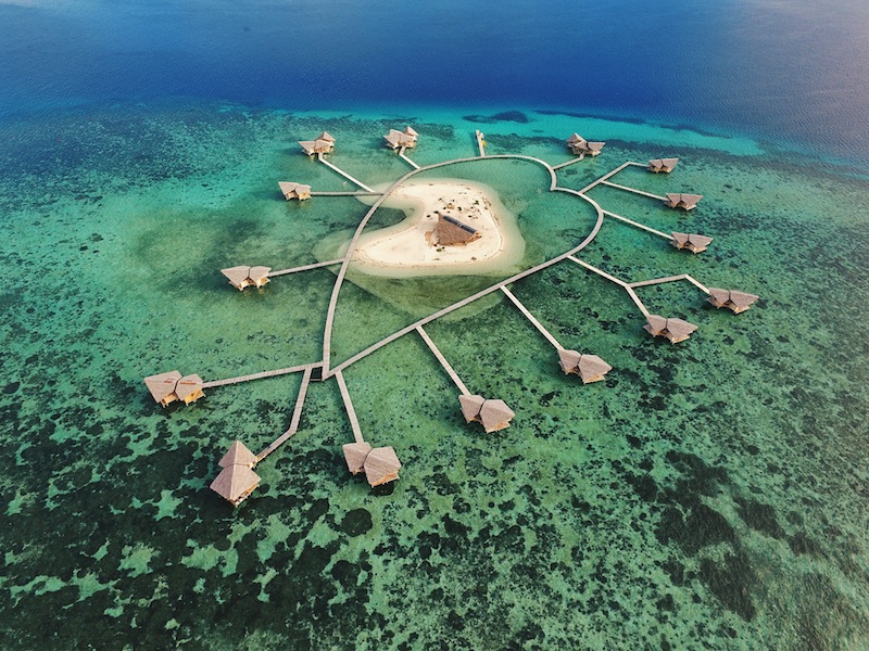 Tempat honeymoon Romantis di Indonesia Pulo Cinta