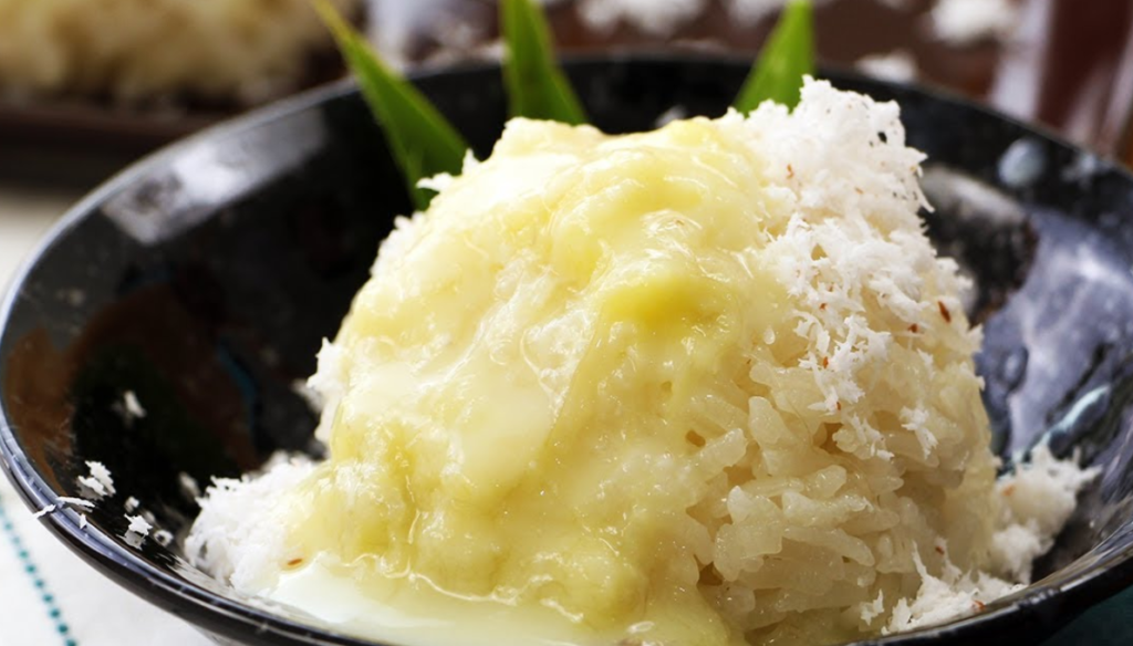 resep olahan durian - ketan durian