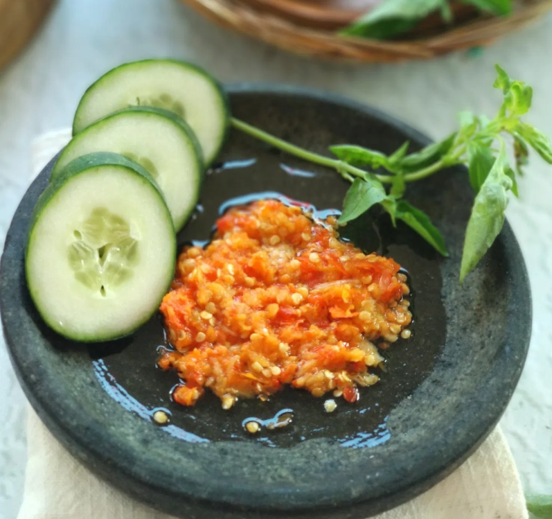 resep sambal khas indonesia - sambal goang