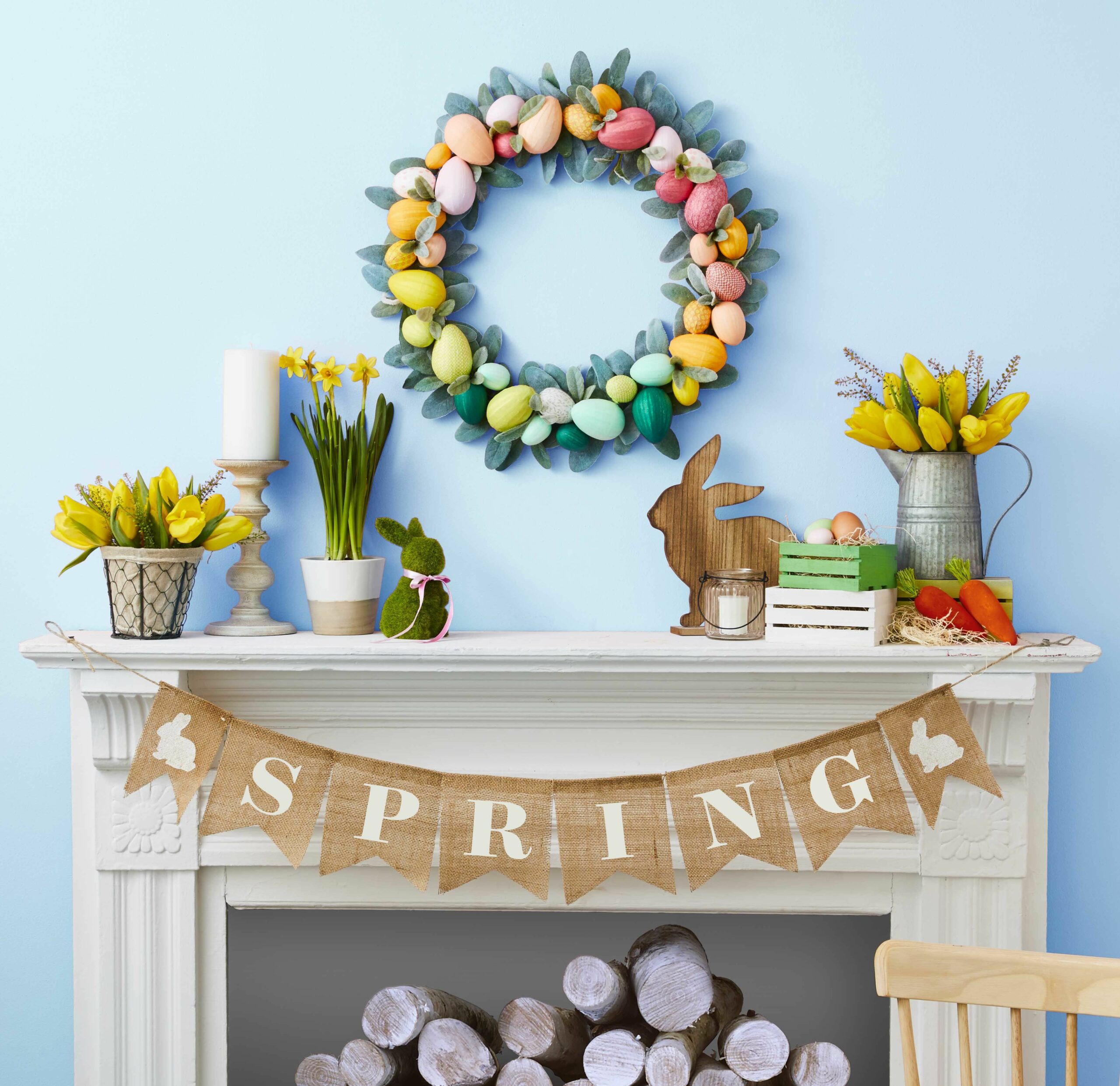 Easter wreath