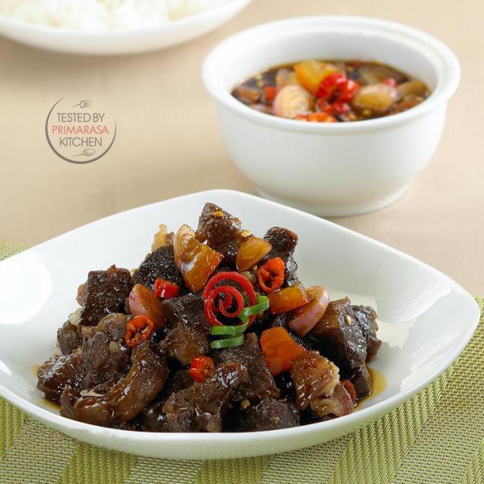 resep daging kambing goreng sambal kecap