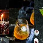 membuat minuman cocktail halloween