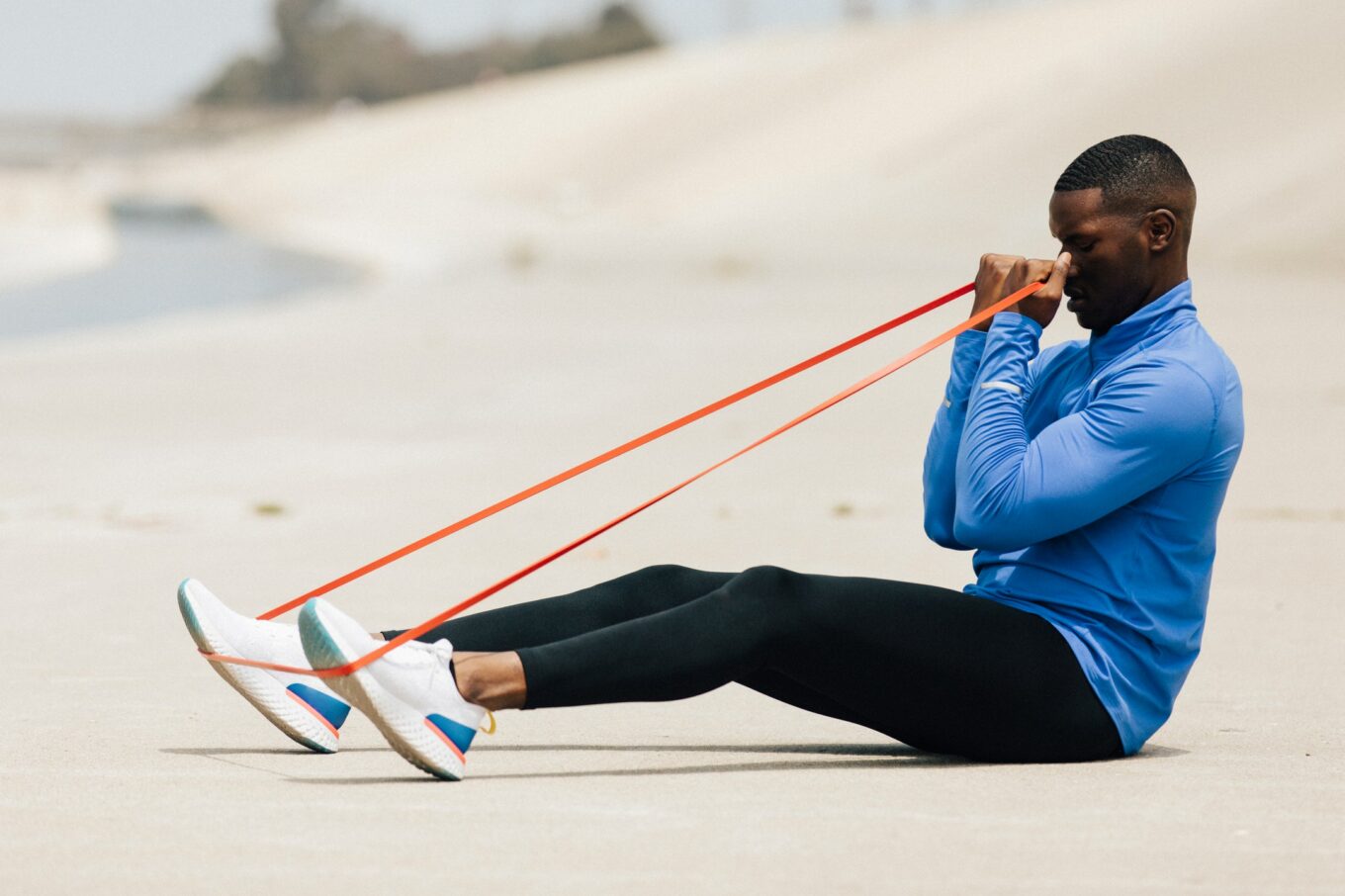 Olahraga dengan resistance band