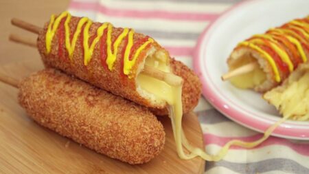 resep praktis corn dog