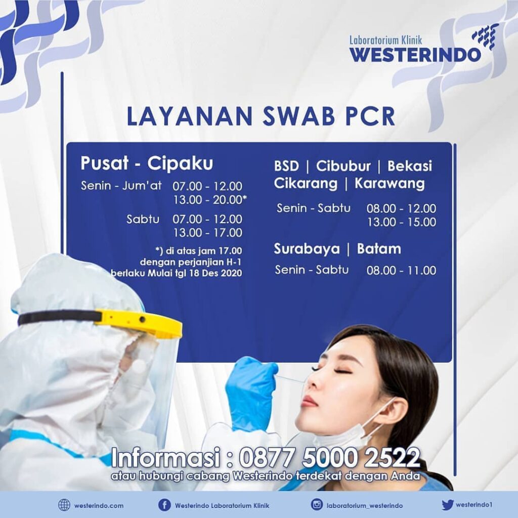 Rekomendasi tempat tes swab antigen murah di Jabodetabek