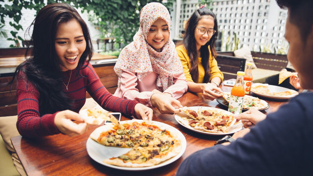 Kafe outdoor untuk buka puasa di Jakarta