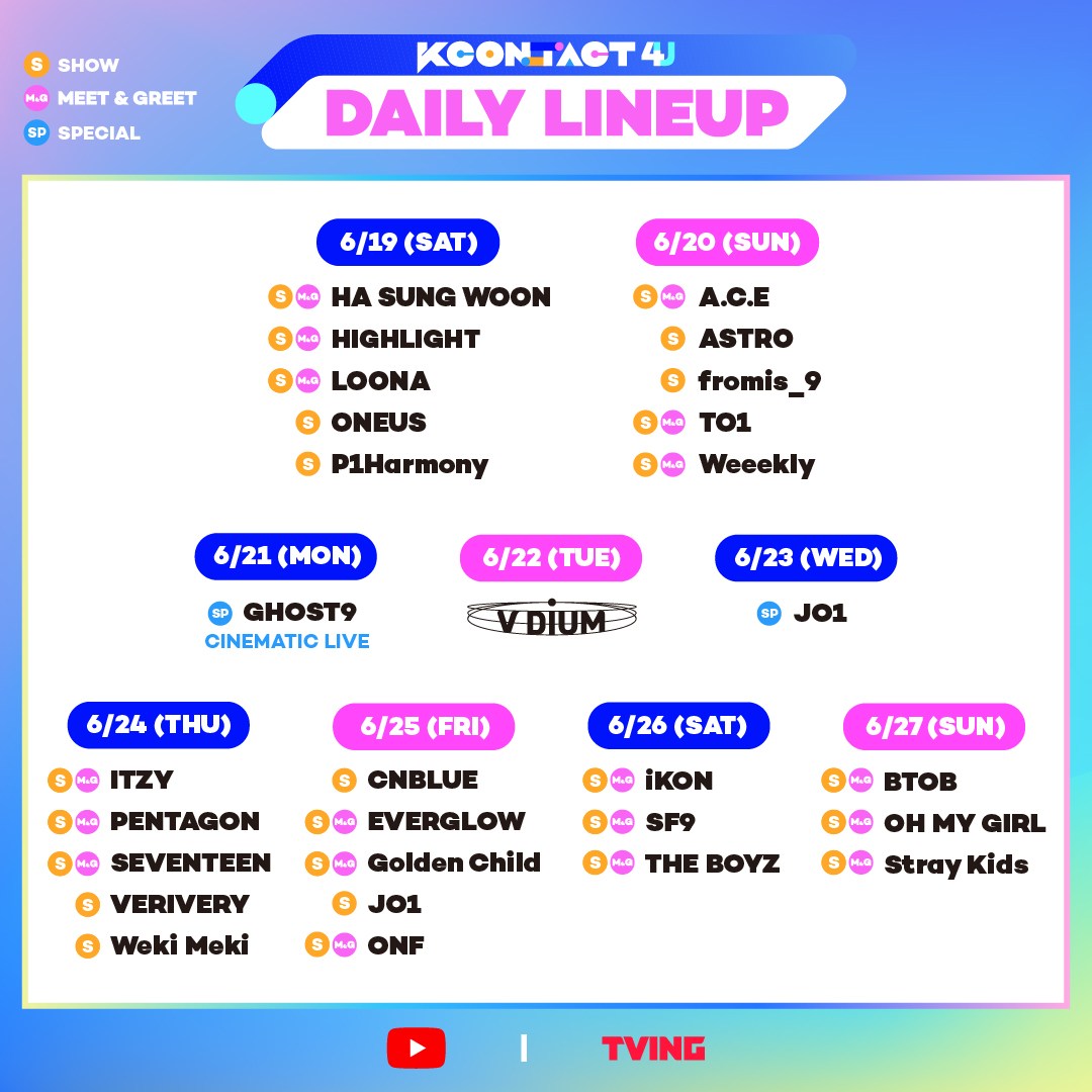 fakta kcon lineup