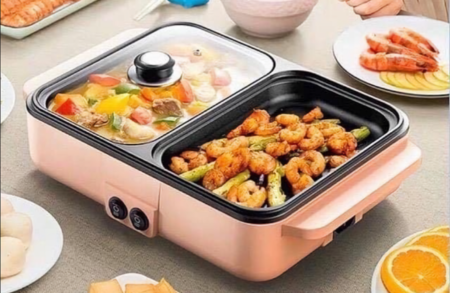 hotpot grill portable - barang portable anak kos