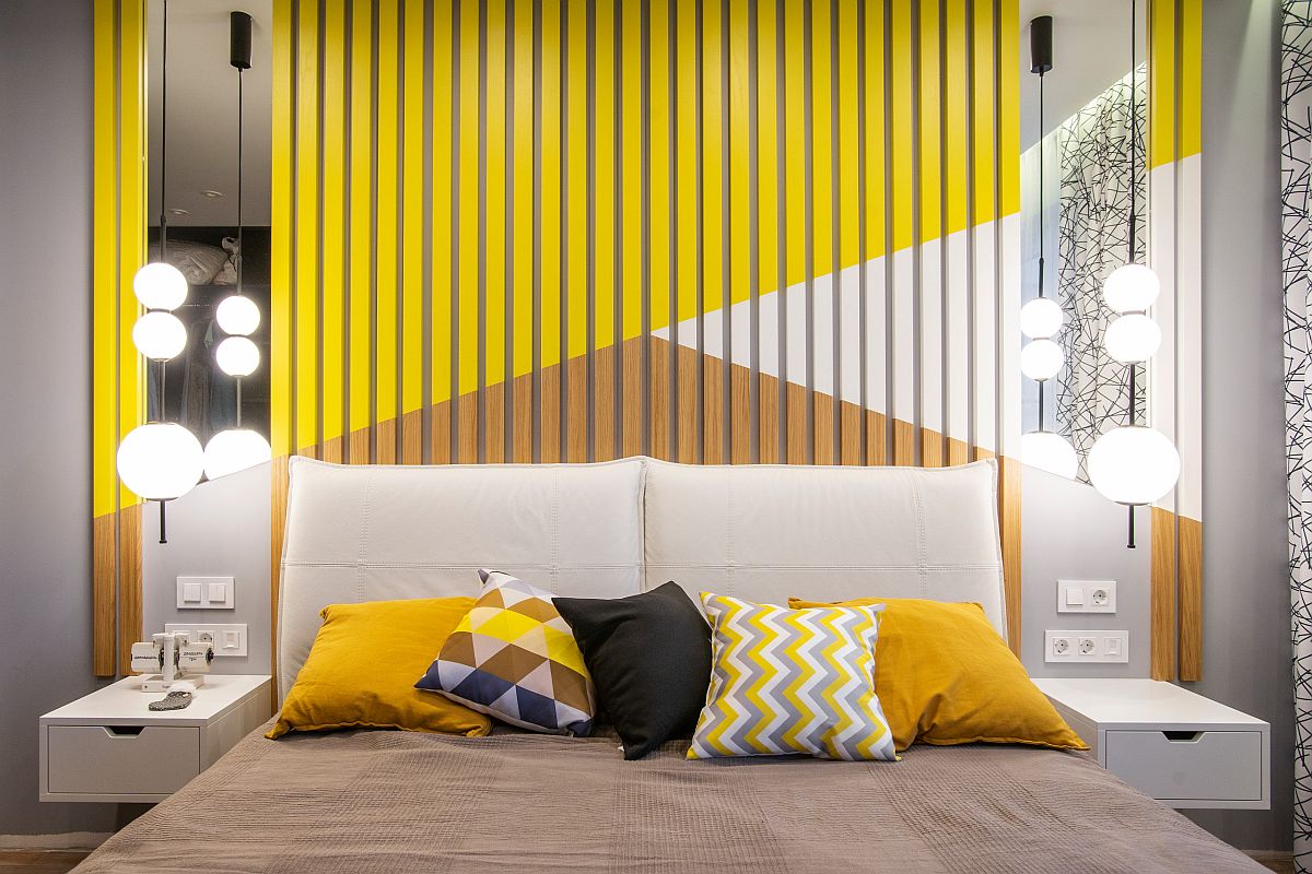 warna kuning kamar tidur