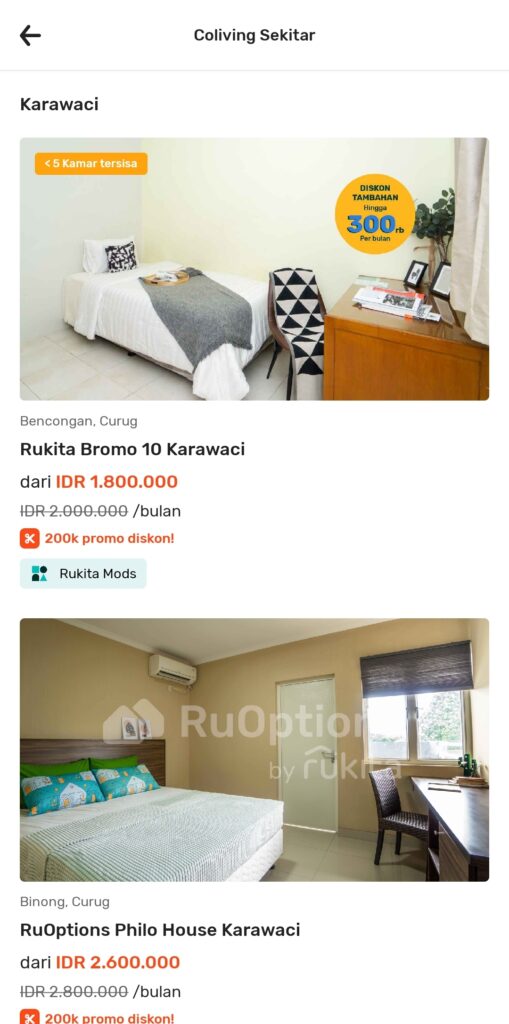 Cara Booking di Aplikasi Rukita