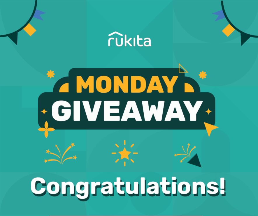 pemenang Monday Giveaway Rukita