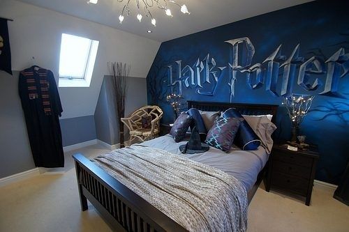 inspirasi dekorasi kamar Harry Potter