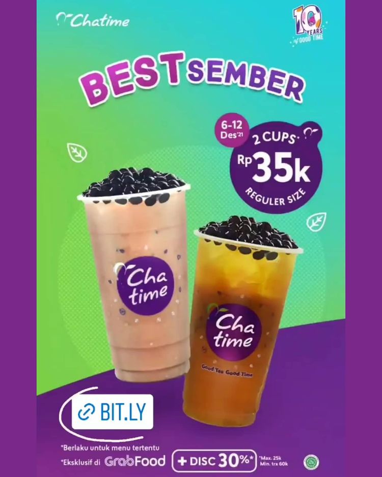 promo desember 2021 chatime