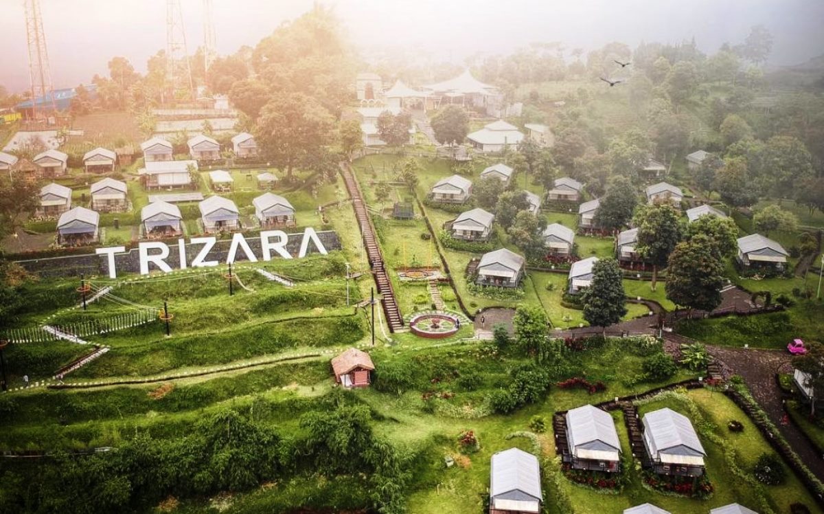 rekomendasi glamping di bandung lembang - trizara resort glamping