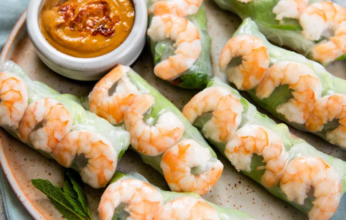 resep spring roll rice paper