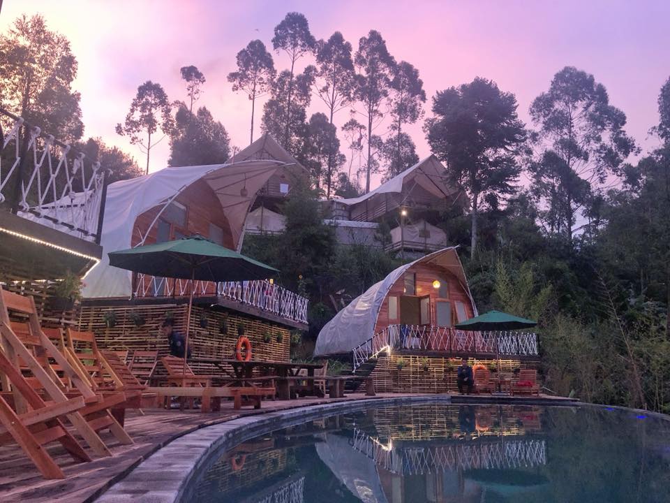 tempat glamping di bandung