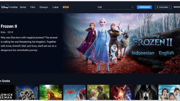 aplikasi nonton streaming film Disnet+ Hotstar