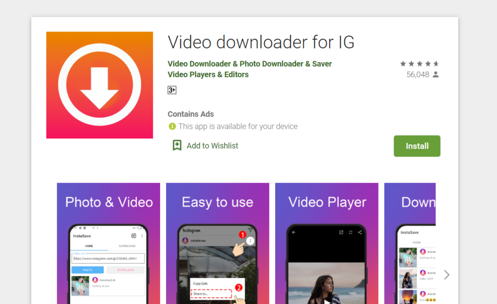 Rekomendasi Aplikasi Download Video Instagram 100% Gratis