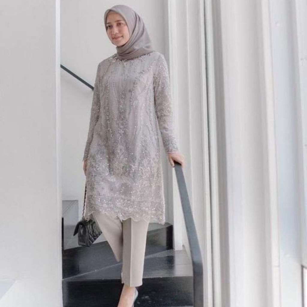 model kebaya hijab modern tunik
