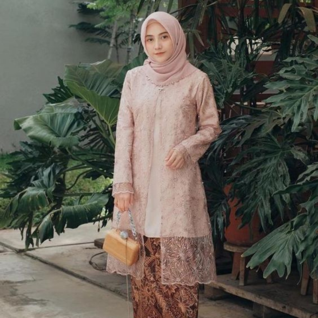 model kebaya outer modern hijab