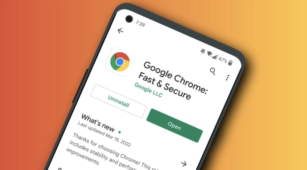 google chrome untuk android