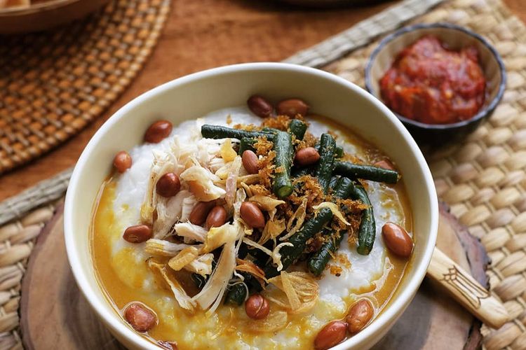 bubur mengguh khas bali