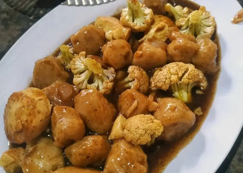 tofu saus tiram