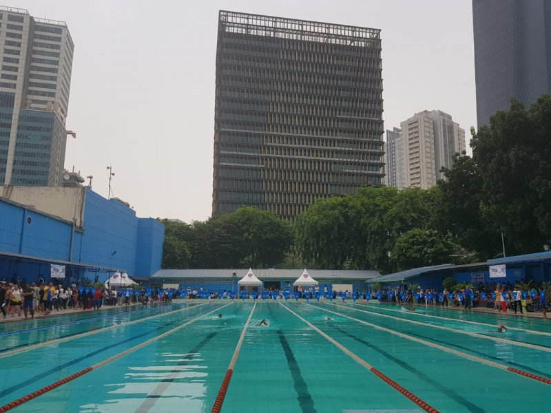 kolam renang terdekat di jakarta selatan
