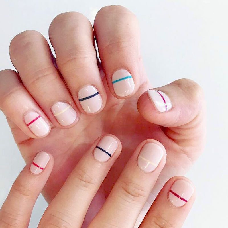 contoh nail art terbaru