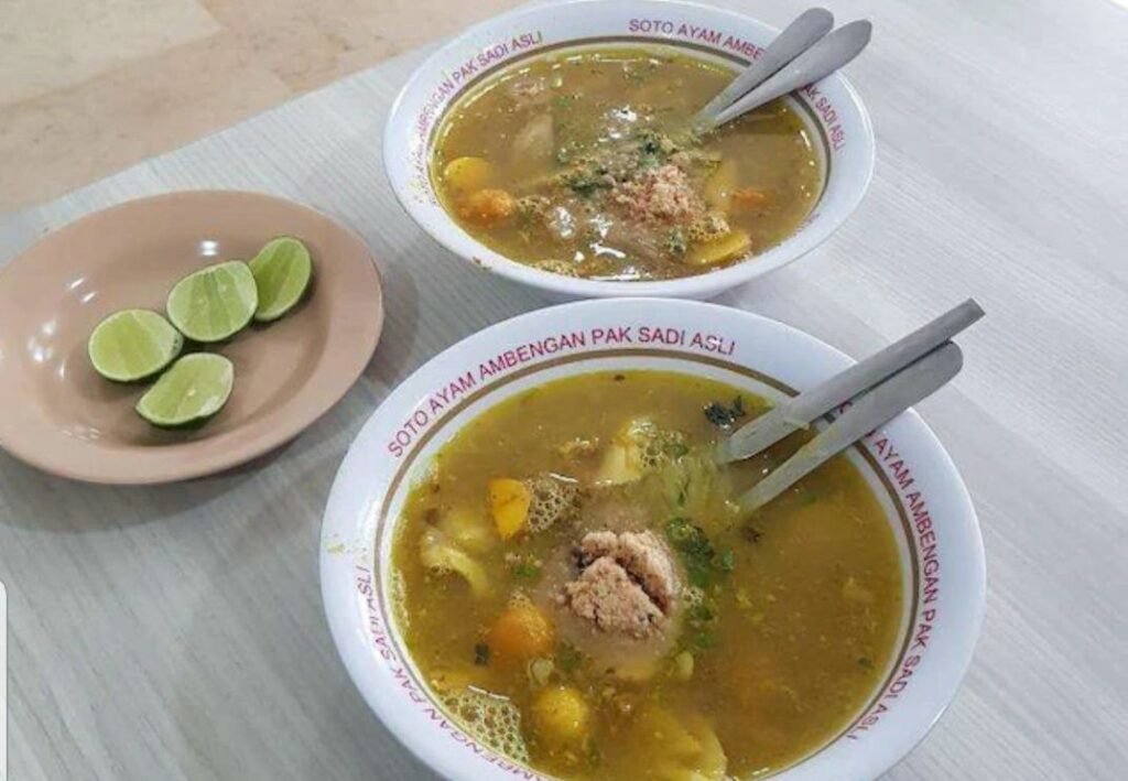 Soto Ayam Terdekat Jakarta Pusat Pak Sadi