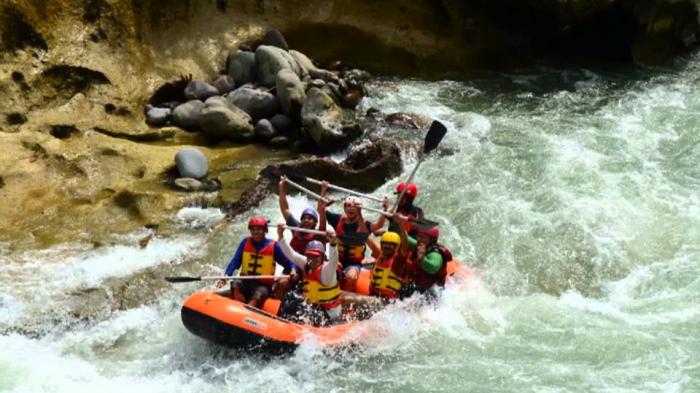 wisata binjai - Arung Jeram Sungai Bingei