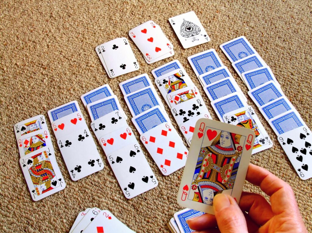 cara mainkan solitaire