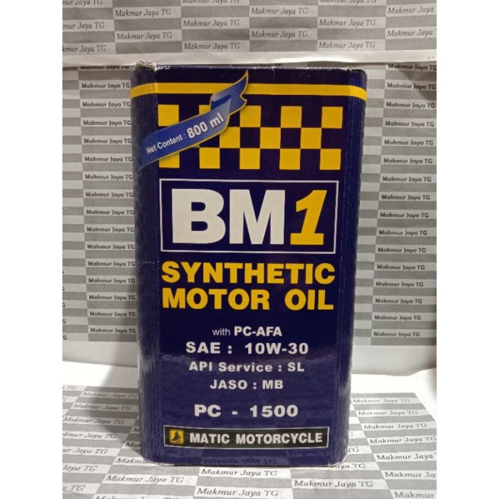 BM1 PC 1500 Matic - oli motor matic terbaik