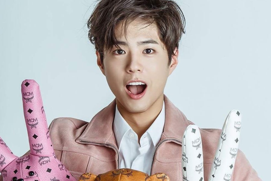 park bo gum - Artis korea dengan comma hair