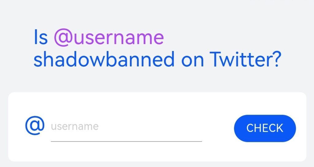 Cara cek shadowban Twitter