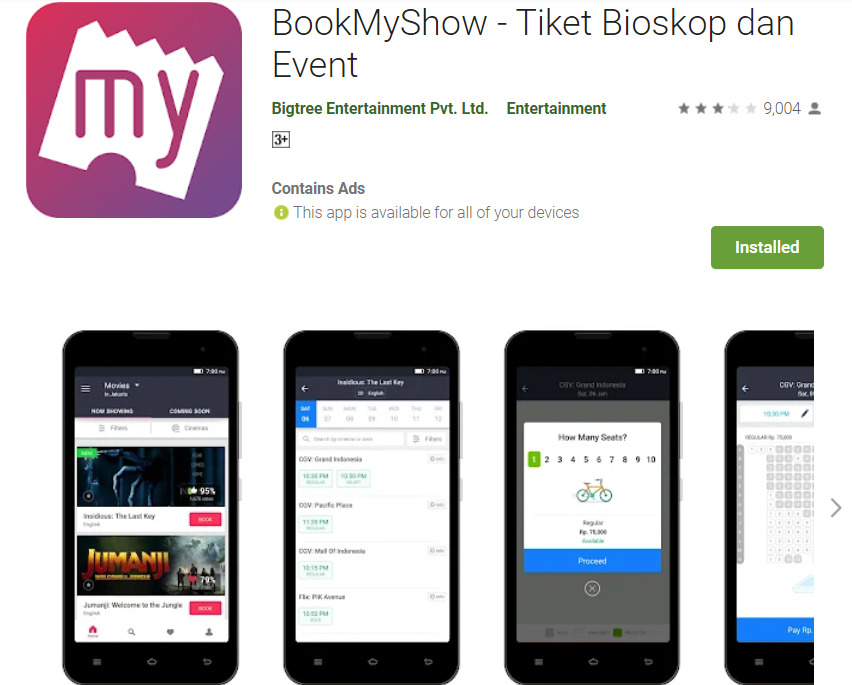 aplikasi bookmyshow