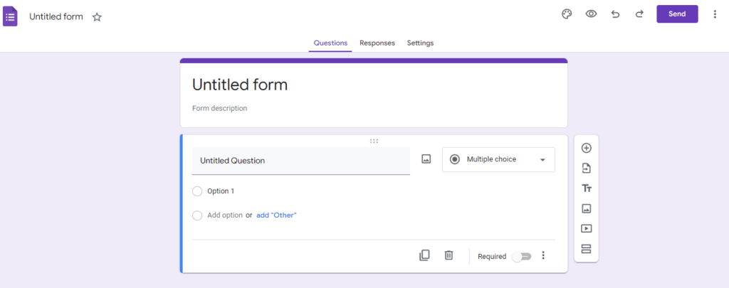 cara membuat google form