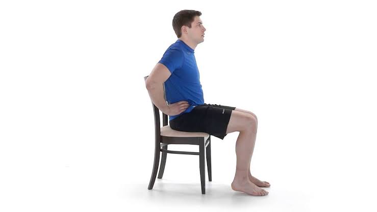 Olahraga sambil duduk : Hip flexion
