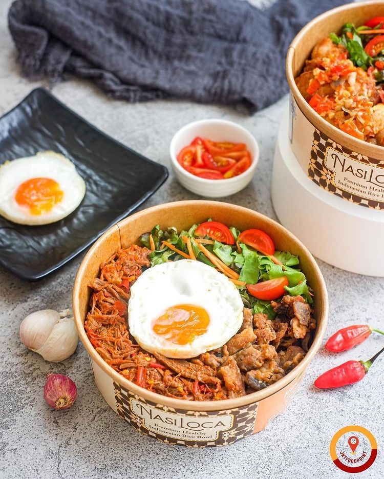 nasi loca - rekomendasi rice bowl gofood